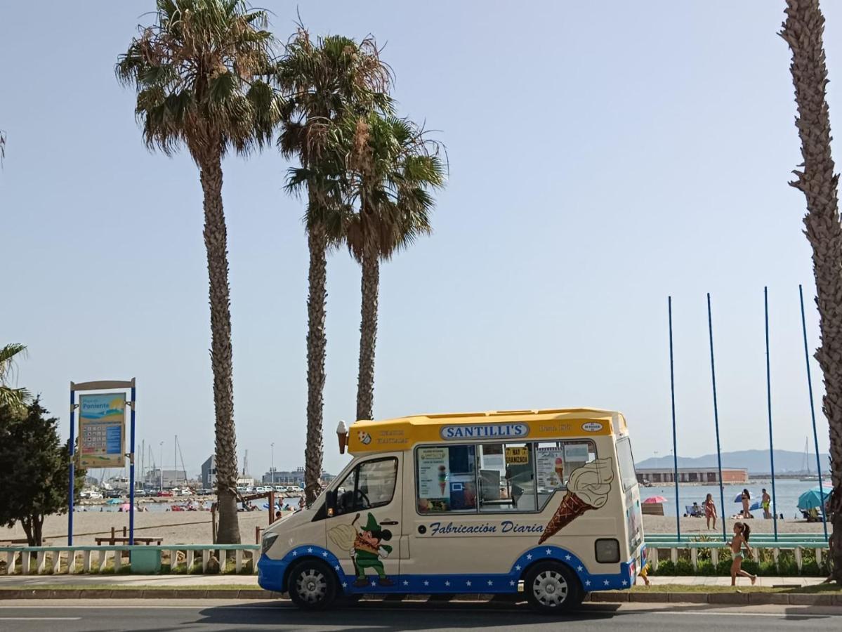 Vistas A 3 Paises Y 2 Continentes 1º Linea De Playa A 5 Minutos De Gibraltar Apartment La Linea de la Concepcion Ngoại thất bức ảnh